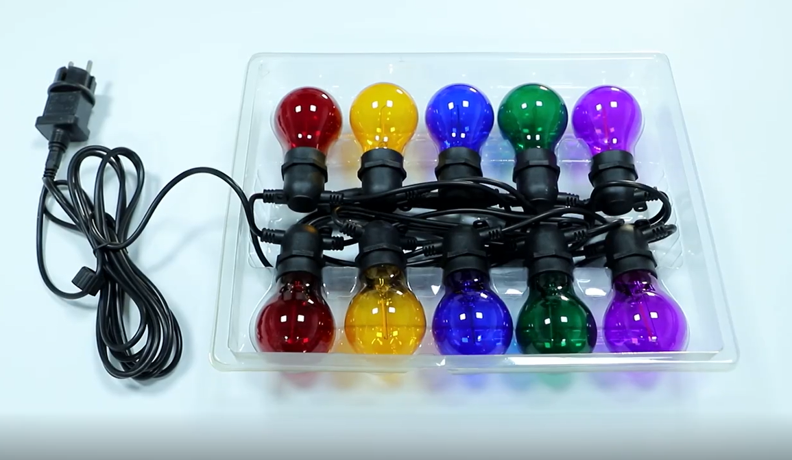 S14 Colorful Led Filament Bulb String