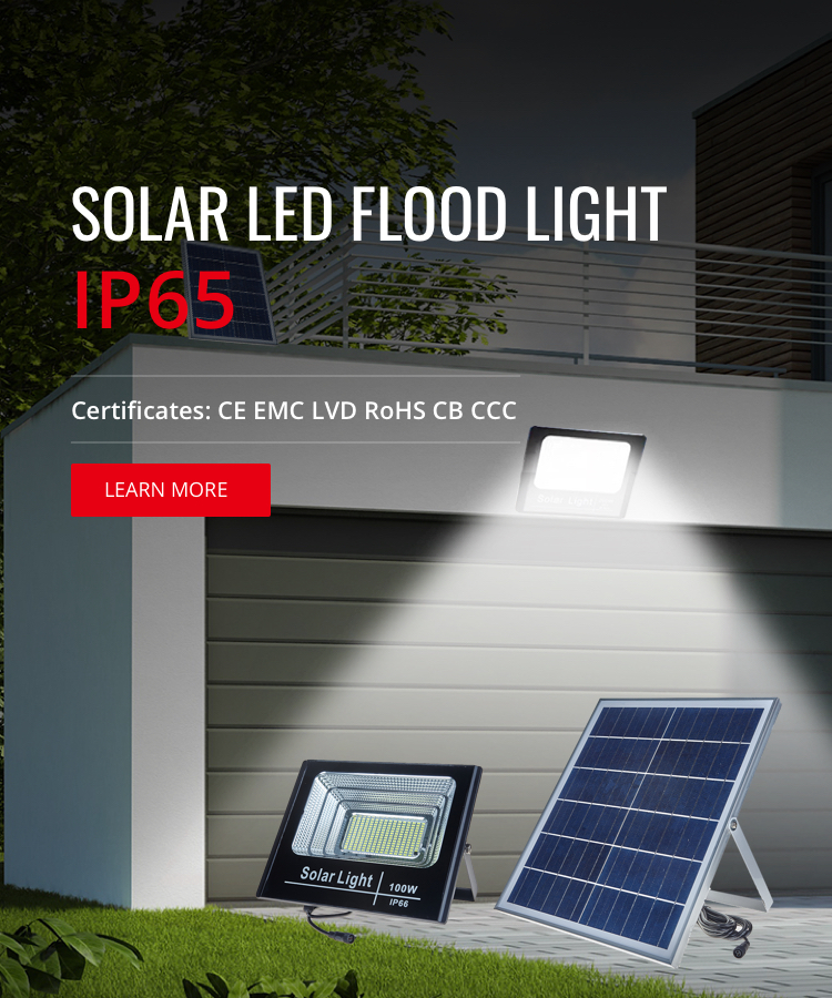 Hot Sale Energy Efficiency IP65 40W Led Solar Flood Lights 