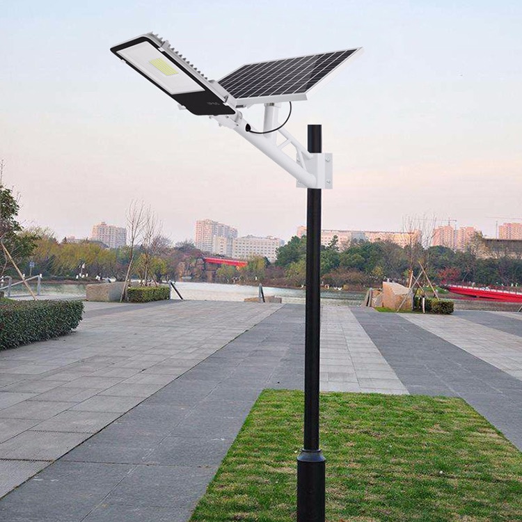 300W LED Solar Street Lamp (Black)
